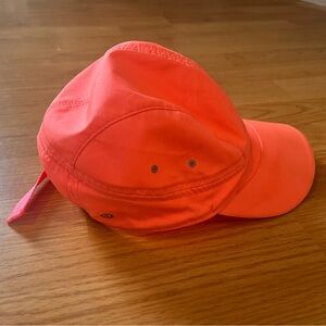 Lululemon hot pink baseball cap hat reflective one size